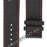 Черный кожаный ремешок Tissot T610027201, теленок, 22/20, без замка, для часов Tissot T-Racing T018.617.16.051.00