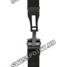 Черный резиновый ремешок Tissot T603037161, 20/20, интегрированный, с отверстиями, для часов Tissot PRS 516 T100.417, T100.428, T100.430