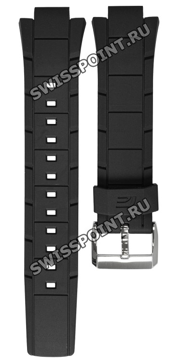 Черный полимерный ремешок Casio 10314479 для часов Casio EF-529-1A, EF-529-7A, EF-529DCSP-1A