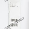 Черный полимерный ремешок Casio 10314479 для часов Casio EF-529-1A, EF-529-7A, EF-529DCSP-1A