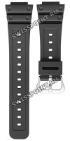 Черный полимерный ремешок Casio 10597557 для часов Casio GA-2100-1A1, GA-2100THS-1A
