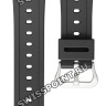 Черный полимерный ремешок Casio 10597557 для часов Casio GA-2100-1A1, GA-2100THS-1A