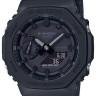 Черный полимерный ремешок Casio 10597557 для часов Casio GA-2100-1A1, GA-2100THS-1A