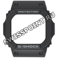 Черный рант корпуса часов Casio 10287075 для часов Casio G-5600E-1, G-5600UE-1, GW-M5600-1, GW-M5610-1