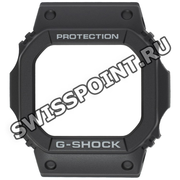 Черный рант корпуса часов Casio 10287075 для часов Casio G-5600E-1, G-5600UE-1, GW-M5600-1, GW-M5610-1