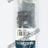 Синий кожаный ремешок Longines L682162705, 21/20, без замка, для часов Longines Conquest L3.759.4, L3.777.4