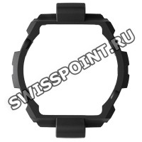 Черный полимерный рант корпуса Casio 10502660 для часов Casio GST-200, GST-210, GST-400, GST-410, GST-S100, GST-S110, GST-S120, GST-S130, GST-W100, GST-W110, GST-W120, GST-W130