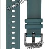 Зеленый полимерный ремешок Casio 10593650 для часов Casio BSA-B100AC-3A