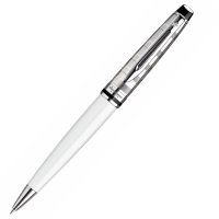 Ручка WATERMAN S0952440 Waterman Expert - Deluxe White CT, шариковая ручка, M (№ 343)