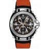 Оранжевый ремешок Tissot T610023030, каучуковый, без замка, для часов Tissot T-Race T011.414, T011.417, T372, T373, T472