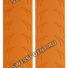 Оранжевый ремешок Tissot T610023030, каучуковый, без замка, для часов Tissot T-Race T011.414, T011.417, T372, T373, T472
