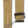 Черный кожаный ремешок Tissot T610031411, теленок, 21/18, без замка, для часов Tissot T-Classic Carson T068.427, T068427