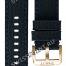 Синий текстильный кожаный ремешок Tissot T604044935 / T610043390, 22/22, розовая пряжка, для часов Tissot T-Sport Chrono XL T116.617.37.041.00