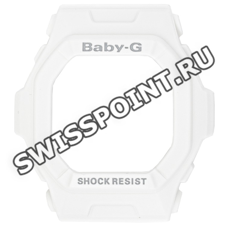 Белый рант корпуса часов Casio 10439774 для часов Casio BLX-5600-1B