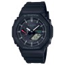 Черный полимерный ремешок Casio 10597558 для часов Casio GA-2100-1A, GA-B2100-1A, DWE-5600R-9, GA-2100-1A1, GA-2100SR-1A, GA-2100VB-1A