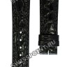 Черный кожаный ремешок Longines L682144610, 16/14, без замка, для часов Longines Presence L4.320.2, L4.322.2, L4.322.4, L4.359.2, L4.320.4, L4.359.4
