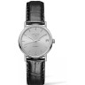Черный кожаный ремешок Longines L682144610, 16/14, без замка, для часов Longines Presence L4.320.2, L4.322.2, L4.322.4, L4.359.2, L4.320.4, L4.359.4