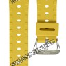 Желтый полимерный ремешок Casio 10606820 для часов Casio GA-2110SU-9A