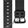 Черный полимерный ремешок Casio 10418515 для часов Casio DW-6900BB-1, DW-6900BW-1, GB-6900AA-1B, GB-6900AB-1B