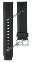 Черный полимерный ремешок Casio 10360106 для часов Casio EQS-500C-1A1, EQS-500C-1A2, EQW-M600C-1A, ERA-200B-1A, ERA-300B-1A