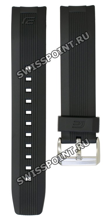 Черный полимерный ремешок Casio 10360106 для часов Casio EQS-500C-1A1, EQS-500C-1A2, EQW-M600C-1A, ERA-200B-1A, ERA-300B-1A
