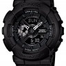 Черный полимерный ремешок Casio 10463982 для часов Casio BA-110, BA-111, BA-120, BA-130