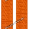Оранжевый каучуковый ремешок Tissot T610014615, без замка, для часов Tissot T-Touch Z253