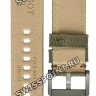 Тканевый зеленый ремешок Tissot T604043499 / T610043500, 22/22, черная пряжка, для часов Tissot Gent XL T116.410, T116.617