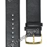 Черный синтетический ремешок Tissot T604046467, 20/20, желтая пряжка, для часов Tissot Heritage T134.410.27.011.00 Heritage Memphis Limited edition 2500