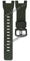 Зеленый полимерный ремешок Casio 10548778 для часов Casio PRW-7000-3E