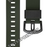 Зеленый полимерный ремешок Casio 10548778 для часов Casio PRW-7000-3E