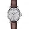 Коричневый кожаный ремешок Tissot T610043486, теленок, 14/12, без замка, для часов Tissot Le Locle T006.207