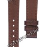 Коричневый кожаный ремешок Tissot T610043486, теленок, 14/12, без замка, для часов Tissot Le Locle T006.207