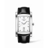 Черный кожаный ремешок Longines L682123673, теленок, лаковый, 26/22, без замка, для часов Longines DolceVita L5.686.4, L5.687.4