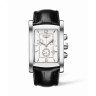 Черный кожаный ремешок Longines L682123673, теленок, лаковый, 26/22, без замка, для часов Longines DolceVita L5.686.4, L5.687.4