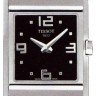 Черный кожаный ремешок Tissot T610027487, теленок, 22/18, без замка, для часов Tissot My-T T032.309