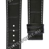 Черный кожаный ремешок Tissot T610031122, теленок, имитация крокодила, без замка, 20/18 мм, для часов Tissot T-Classic Tradition T063.610, T063.617, T063.637, T063.639