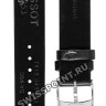 Черный синтетический ремешок Tissot T604046469, 16/16, стальная пряжка, для часов Tissot Heritage T134.210.17.011.00 Heritage Memphis Limited edition 1700