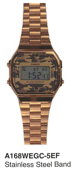 CASIO A-168WEGC-5E