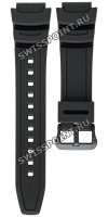 Черный полимерный ремешок Casio 10347820 для часов Casio AE-1000W-1A2, AE-1000W-1A3, AE-1000W-2A2, AE-1000W-7A, AE-1100W-1A, AE-1100W-1B