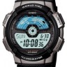 Черный полимерный ремешок Casio 10347820 для часов Casio AE-1000W-1A2, AE-1000W-1A3, AE-1000W-2A2, AE-1000W-7A, AE-1100W-1A, AE-1100W-1B