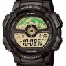 Черный полимерный ремешок Casio 10347820 для часов Casio AE-1000W-1A2, AE-1000W-1A3, AE-1000W-2A2, AE-1000W-7A, AE-1100W-1A, AE-1100W-1B