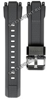 Черный полимерный ремешок Casio 10601113 для часов Casio MTG-B1000XB-1A