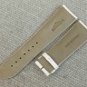 Бело-розовый кожаный ремешок Longines L682123674, теленок, лаковый, 26/22, без замка, для часов Longines DolceVita L5.686.0, L5.686.4, L5.687.4