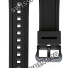 Черный полимерный ремешок Casio 10360816 для часов Casio SGW-300H-1A, SGW-400H-1B