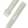 Белый кожаный ремешок Tissot T610034265, имитация крокодила, 16/16, перламутровый, без замка, для часов Tissot Rose Dream T914.210, T914210A
