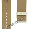 Кремовый кожаный ремешок Tissot T610028561, телёнок, 20/18, без замка, для часов Tissot PRC 200 T014.427