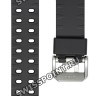 Черный полимерный ремешок Casio 10365763 для часов Casio GX-56-1A, GXW-56-1A
