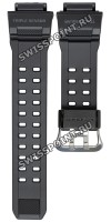 Черный полимерный ремешок Casio 10601902 для часов Casio GW-9400-1B