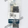 Черный кожаный ремешок Longines L682116206, 18/16 XS, без замка, для часов Longines Prestige L7.989.6